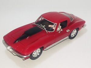 Carrera Evolution ‘67 Corvette Sting Ray 427, 1/32 Scale, Red Beauty! Minty!