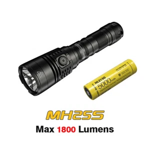 Linterna recargable antorcha NITECORE MH25S 1800 lúmenes USB-C - Imagen 1 de 15