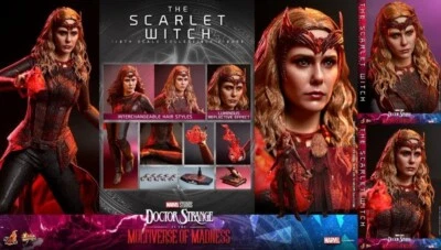 Hot Toys MMS652 O MULTIVERSO DA LOUCURA 1/6 A BRUXA ESCARLATE Novo Raro Japão - Imagem 1 de 4