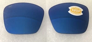 Costa Del Mar Paunch 6S9049 Polarized 580P Blue Mirror Replacement Lenses - Picture 1 of 6