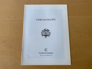 Catalog Chronoswiss Catalogue - Chronoscope - Espagnol - 2005 - Picture 1 of 3