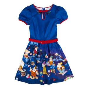 Stitch Shoppe by Loungefly: Disney Schneewittchen - Bergbau Zwerge "Lauren" Kleid - Bild 1 von 16