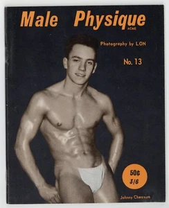 Lon of NY 1962 Male Physique #13 British Ed Johnny Chessum Gay Pinup Magazine - Picture 1 of 6