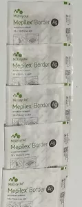 Mölnlycke Mepilex Border Ag 395390 Self Adherent Antimicrobial Foam Dressing 5 - Picture 1 of 1