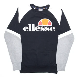 ELLESSE Womens Black Regular Sweatshirt S - Picture 1 of 6