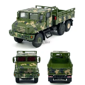 MV3 Military Vehicle Truck Toys for Boys 1:64 Diecast Model Car Camouflage Green - Picture 1 of 9