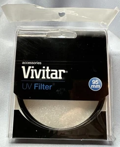 Vivitar UV-95 95mm Filter -  VIVUV95-NOC - Brand New - Picture 1 of 3