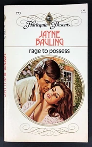 Rage to Possess book by Jayne Bauling Romance Harlequin Presents #775 - Picture 1 of 9