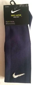 Nike Vapor Dri-Fit Fútbol Sobre la pantorrilla Azul Marino Calcetines Mujeres 4-6 Jóvenes 3-5 - Imagen 1 de 12