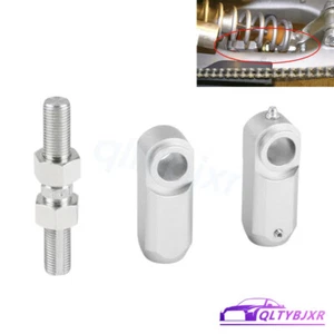 Rear Lowering Kit Adjustable Silver for Yamaha Raptor 350 660 660R 700 700R ATV - Picture 1 of 9