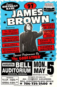 James Brown Super Birthday Bash Concert A1 High Quality Canvas Art Print - Picture 1 of 1