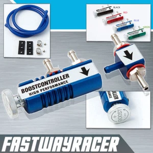 Universal Blue Turbo Manual Boost Controller MT MBC PSI MK1 MK2 MK3 MK4 MK5 1.8T - Imagen 1 de 1