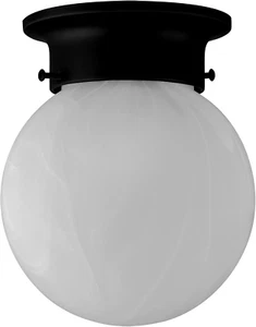 588483 Traditional 1 Indoor Ceiling Mount Globe Light Dimmable for Bedroom Dini - Picture 1 of 11