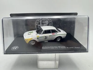 Die Cast 1/43 " Alfa Romeo Giulia Gta 1300 Junior Zandvoort Trophy 1972 " Au - Picture 1 of 2