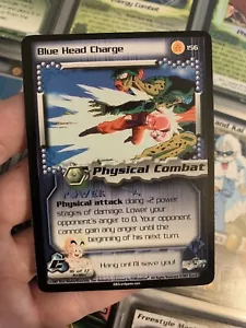DBZ CCG DRAGON BALL Z BLUE HEAD CHARGE #156 LIMITED RARE CELL SAGA SCORE 2001 NM - Picture 1 of 2