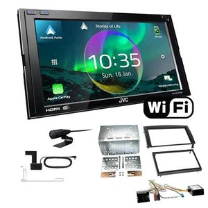 JVC Autoradio WiFi Apple CarPlay Android Auto für Skoda Fabia I 2004-2007 Canbus - Bild 1 von 7