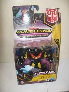 Transformers Cyberverse ~ STEALTH FORCE HOT ROD Action Figure ~ Warrior Class! - Picture 1 of 2