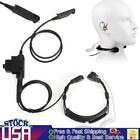 Throat Mic Microphone Headset Fit for BaoFeng BF-A58 BF9700 BF-S56 BF-UV9R