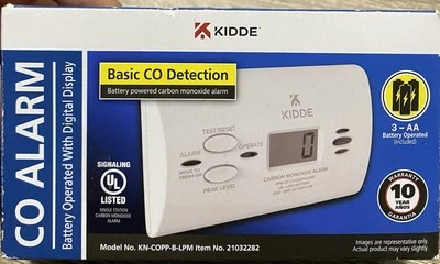 Kidde Basic Detector co alarme KN-COPP-B-LPM (C12-2) - Imagem 1 de 4