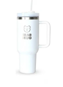 The Original : 40oz Insulated Flask With Handle & Straw | Hot & Cold Insulate... - Picture 1 of 7