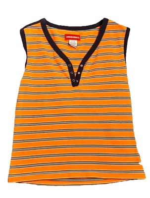 Top Union Bay sin mangas naranja para mujer talla mediana elástico  Foto 1 de 4