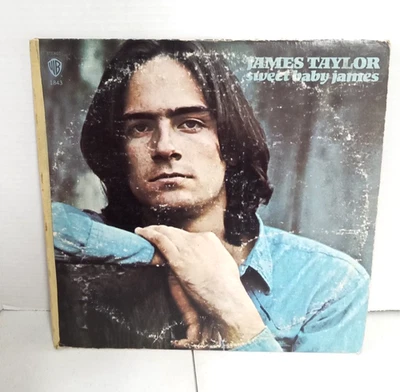 James Taylor  Sweet Baby James 1970  Vinyl LP Warner Bros WS 1843 VG+ Vinyl Foto 1 de 4