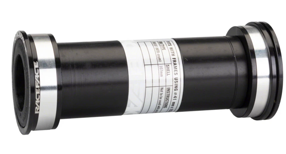 Soporte inferior RaceFace EXI BB107: 41 mm ID x 107 mm carcasa x husillo de 24 mm, doble Foto 1 de 1