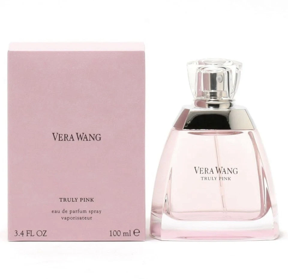 Vera Wang Truly Pink 3,4 oz / 100 ml eau de parfum spray para mujeres - nuevo sellado Foto 1 de 4