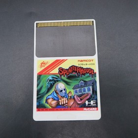 Splatterhouse PC Engine HuCard Japanese Version CARTRIDGE ONLY