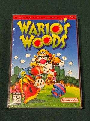 Wario's Woods for the Nintendo NES System FACTORY SEALED - Image 1 of 2