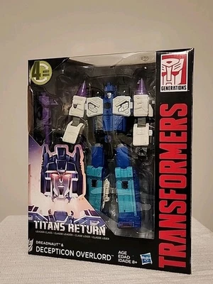 Transformers Titans Return Decepticon Leader Class Overlord & Dreadnaut Nuevo en caja Foto 1 de 4