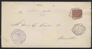 Involucro da BERGAMO 27 APR 1892 a BREMBILLA - Affranc - Picture 1 of 1