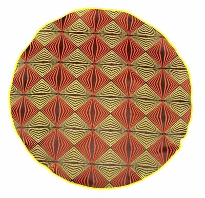 Lord R Colton Masterworks Bolsillo Redondo Levanzo Corteza y Seda Lima - $75 Minorista Nuevo Foto 1 de 2