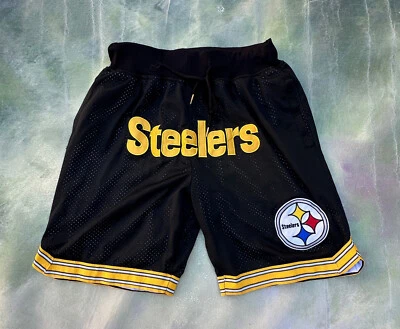 Just Don NFL Pittsburgh Steelers Men's Shorts Size L. - Image 1 of 4
