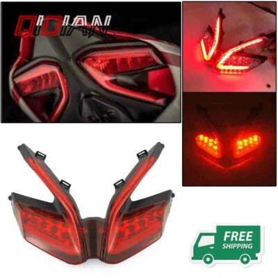 Luces traseras LED intermitentes para moto Ducati 899/959/1299 1199/S/R Panigale Foto 1 de 4