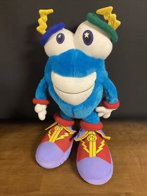Peluche de peluche de mascota olímpica IZZY de Whatizit 1996 recuerdo de los Juegos Olímpicos de Atlanta 13" Foto 1 de 4