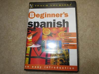 TEACH YOURSELF BEGINNER'S SPANISH BOOK AND 2 CD'S LANGUAGE COURSE - Image 1 of 4