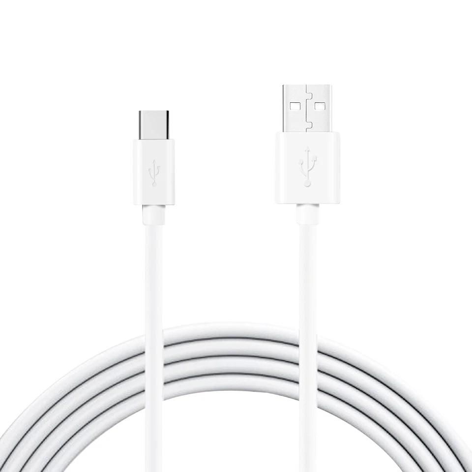 Cable de datos Reiko 3,3 pies PVC material tipo C USB 2.0 en blanco y embalaje simple Foto 1 de 4