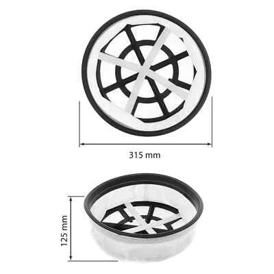 12" Cloth Filter & 5 Scented Fresheners For Numatic Henry Vacuum Cleaner Hoover - Image 1 of 4