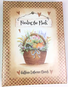 Feeding the Flock Galilean Lutheran Church Cookbook 2004 Clear Lake IA Recipes - Picture 1 of 11