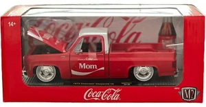 M2 MACHINES 1973 CHEVROLET CHEYENNE 10 SQUAREBODY 1:24 COCA-COLA MOM - Picture 1 of 4
