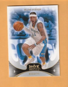 Allen Iverson Denver Nuggets 2008-09 Hot Prospects #41 Georgetown Hoyas 6N - Picture 1 of 2