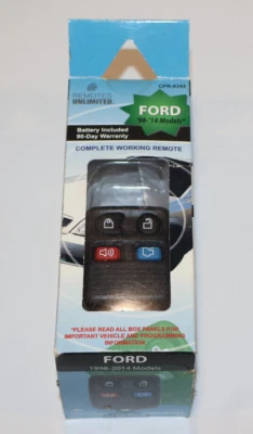 Mando a distancia ilimitado CPR-8344 entrada sin llave mando a distancia para Ford Mercury 98-14 Foto 1 de 2