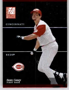 Tarjeta base Elite Sean Casey 2003 lámina MLB PWE Reds #102 - Imagen 1 de 2