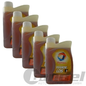 ACEITE HIDRÁULICO 5x1L LITROS TOTAL FLUIDE LDS adecuado para CITROEN HYDRACTIVE 3 - Imagen 1 de 2