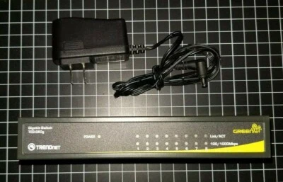 TRENDnet TEG-S80g 8-Port Gigabit Ethernet Switch GREENnet V1.0R - Image 1 of 4