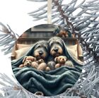 Irish Wolf Hound Dog Hanging Bauble Gift Present Decoration Christmas