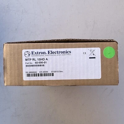 Extron MTP RL 15hd A 60-690-01 new in original packaging  - Image 1 of 4