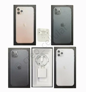 iPhone 11 Pro / Pro Max Box with All Genuine Apple Accessories Type C Lightning - Picture 1 of 7