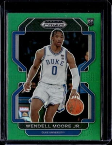 2022 Panini Prizm Draft Picks #76 Wendell Moore Jr. Green Wave - Picture 1 of 2
